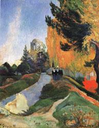 Paul Gauguin The Alysamps Norge oil painting art